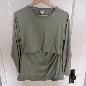 Boob Design B-Warmer nursing sweatshirt XL